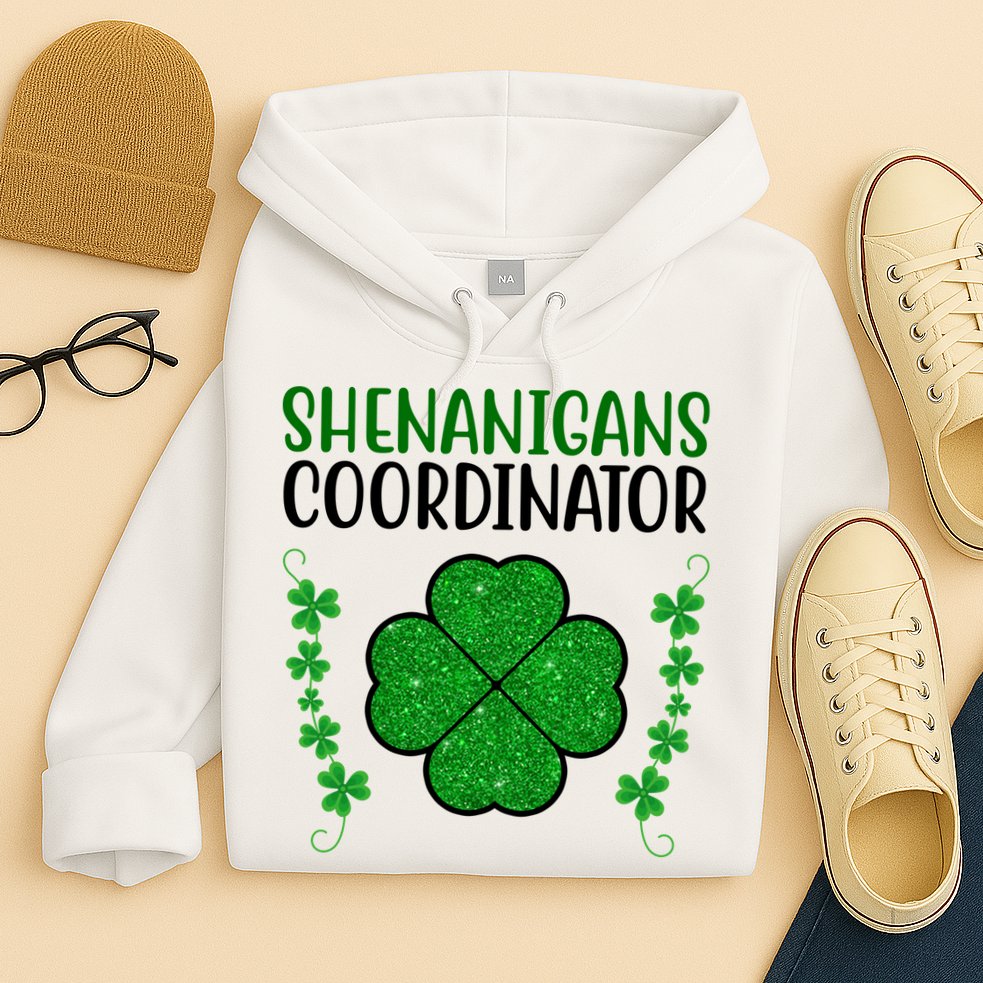 Shenanigans Coordinator Festive St Patrick's Day Hoodie