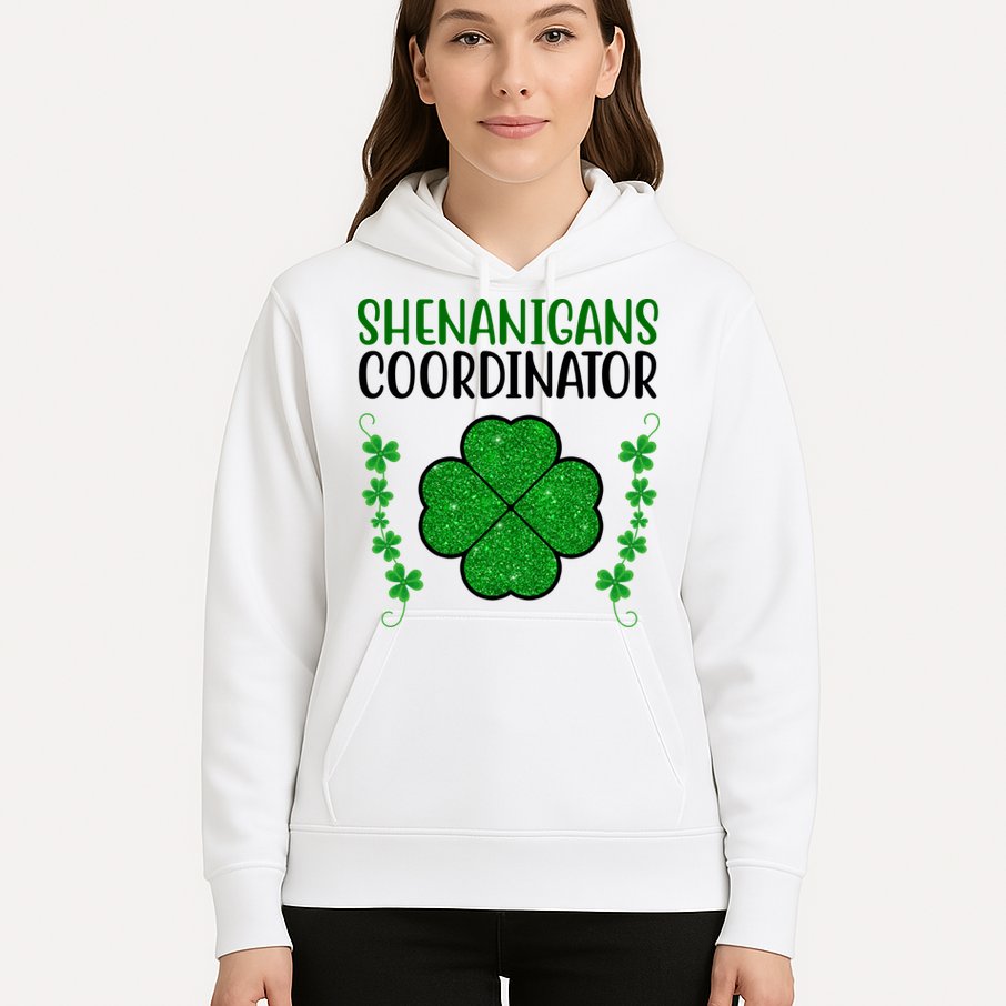 Shenanigans Coordinator Festive St Patrick's Day Hoodie