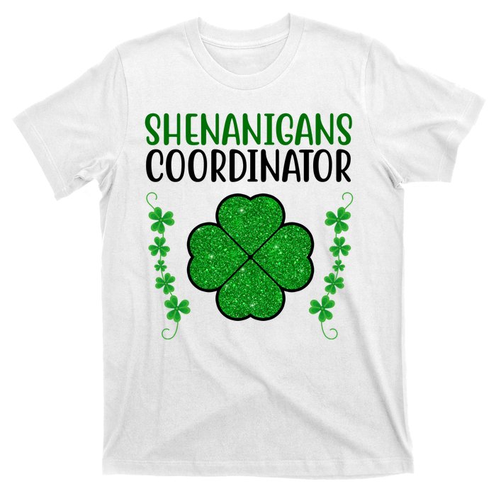 Shenanigans Coordinator Festive St Patrick's Day T-Shirt