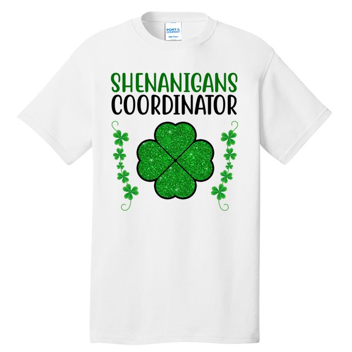 Shenanigans Coordinator Festive St Patrick's Day Tall T-Shirt