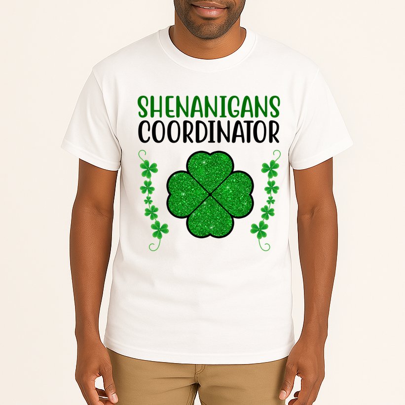 Shenanigans Coordinator Festive St Patrick's Day Tall T-Shirt