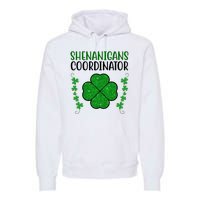 Shenanigans Coordinator Festive St Patrick's Day Premium Hoodie