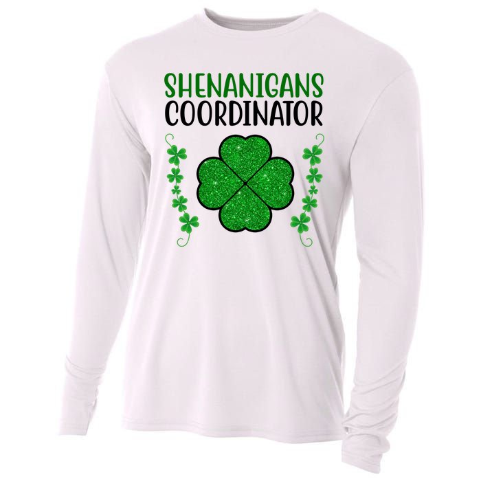 Shenanigans Coordinator Festive St Patrick's Day Cooling Performance Long Sleeve Crew