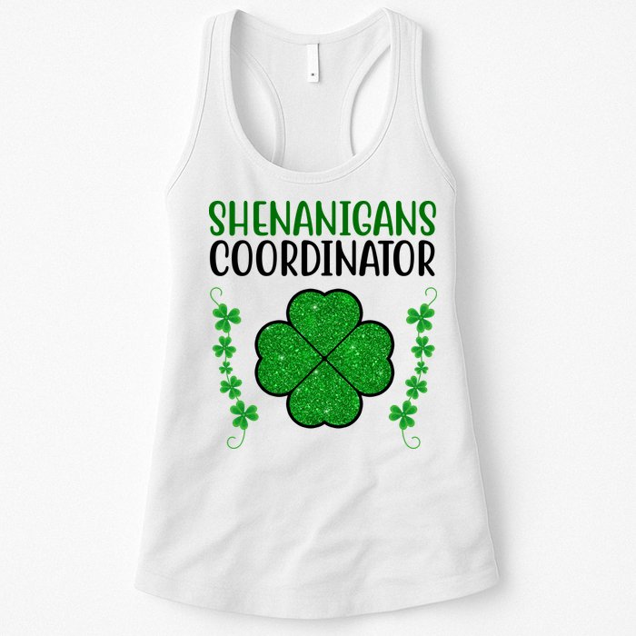 Shenanigans Coordinator Festive St Patrick's Day Womens Tank Top