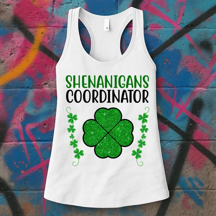 Shenanigans Coordinator Festive St Patrick's Day Womens Tank Top