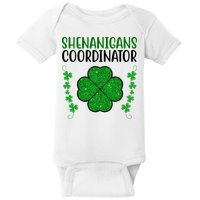 Shenanigans Coordinator Festive St Patrick's Day Baby Bodysuit