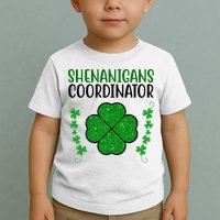 Shenanigans Coordinator Festive St Patrick's Day Toddler T-Shirt