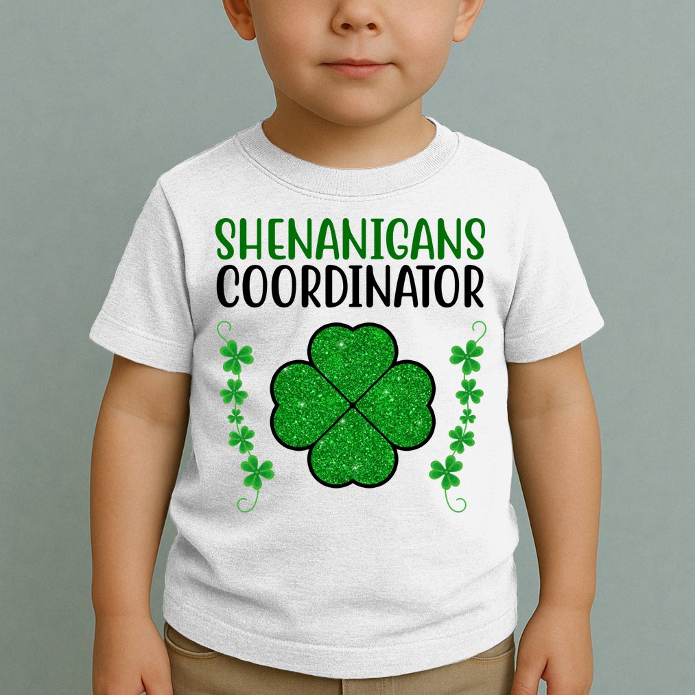 Shenanigans Coordinator Festive St Patrick's Day Toddler T-Shirt
