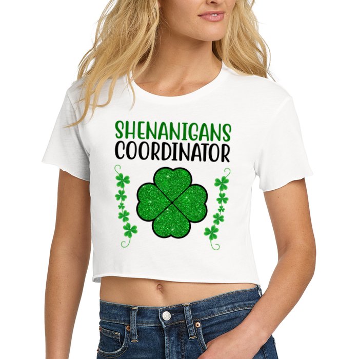 Shenanigans Coordinator Festive St Patrick's Day Crop Top