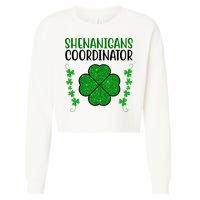 Shenanigans Coordinator Festive St Patrick's Day Cropped Pullover Crew