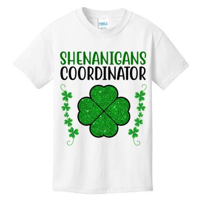 Shenanigans Coordinator Festive St Patrick's Day Kids T-Shirt