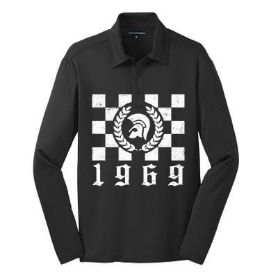 Skinhead Clothing for Mod Punk Ska Retro Silk Touch Performance Long Sleeve Polo