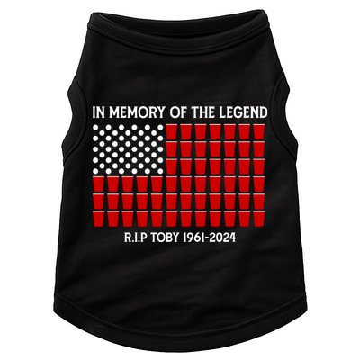 Solo Cup Flag Rip The Legend Toby Doggie Tank