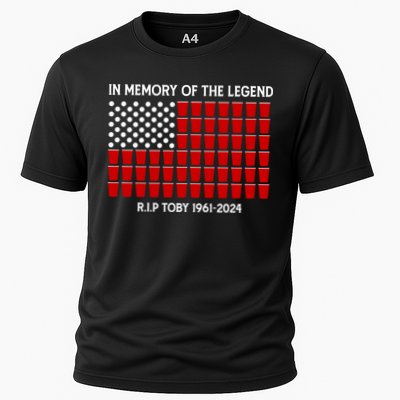 Solo Cup Flag Rip The Legend Toby Performance Shirt
