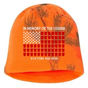 Solo Cup Flag Rip The Legend Toby Kati - Camo Knit Beanie