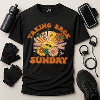 Sunshine Cute Floral Taking Back Sunday Cooling Performance Crew T-Shirt