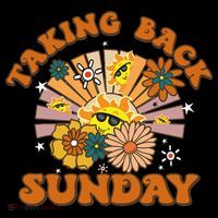 Sunshine Cute Floral Taking Back Sunday Impact Tech Backpack