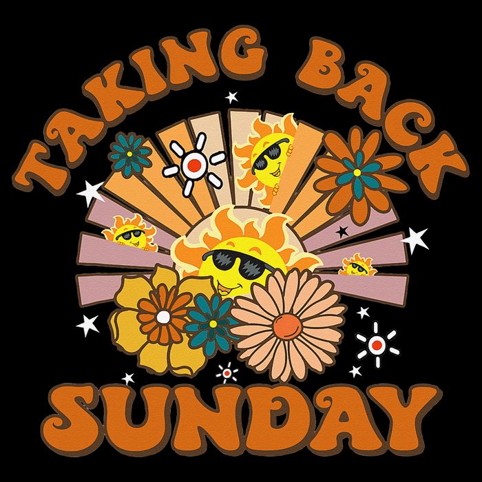 Sunshine Cute Floral Taking Back Sunday 7-Panel Snapback Hat