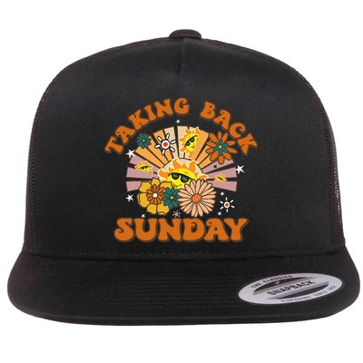 Sunshine Cute Floral Taking Back Sunday Flatbill Hat
