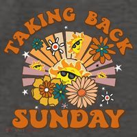 Sunshine Cute Floral Taking Back Sunday Vector Backpack