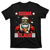 Sigma Claus Funny Christmas Santa Rizz Middle School T-Shirt