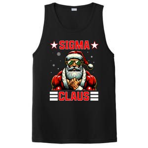 Sigma Claus Funny Christmas Santa Rizz Middle School PosiCharge Competitor Tank