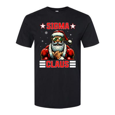 Sigma Claus Funny Christmas Santa Rizz Middle School Softstyle CVC T-Shirt