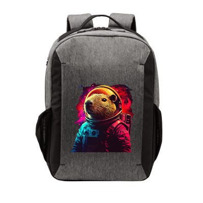 Space Capybara Funny Capy Lover Astronaut Vector Backpack