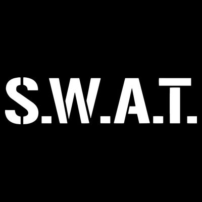 SWAT Costume Funny Halloween Group Outfit T-Shirt