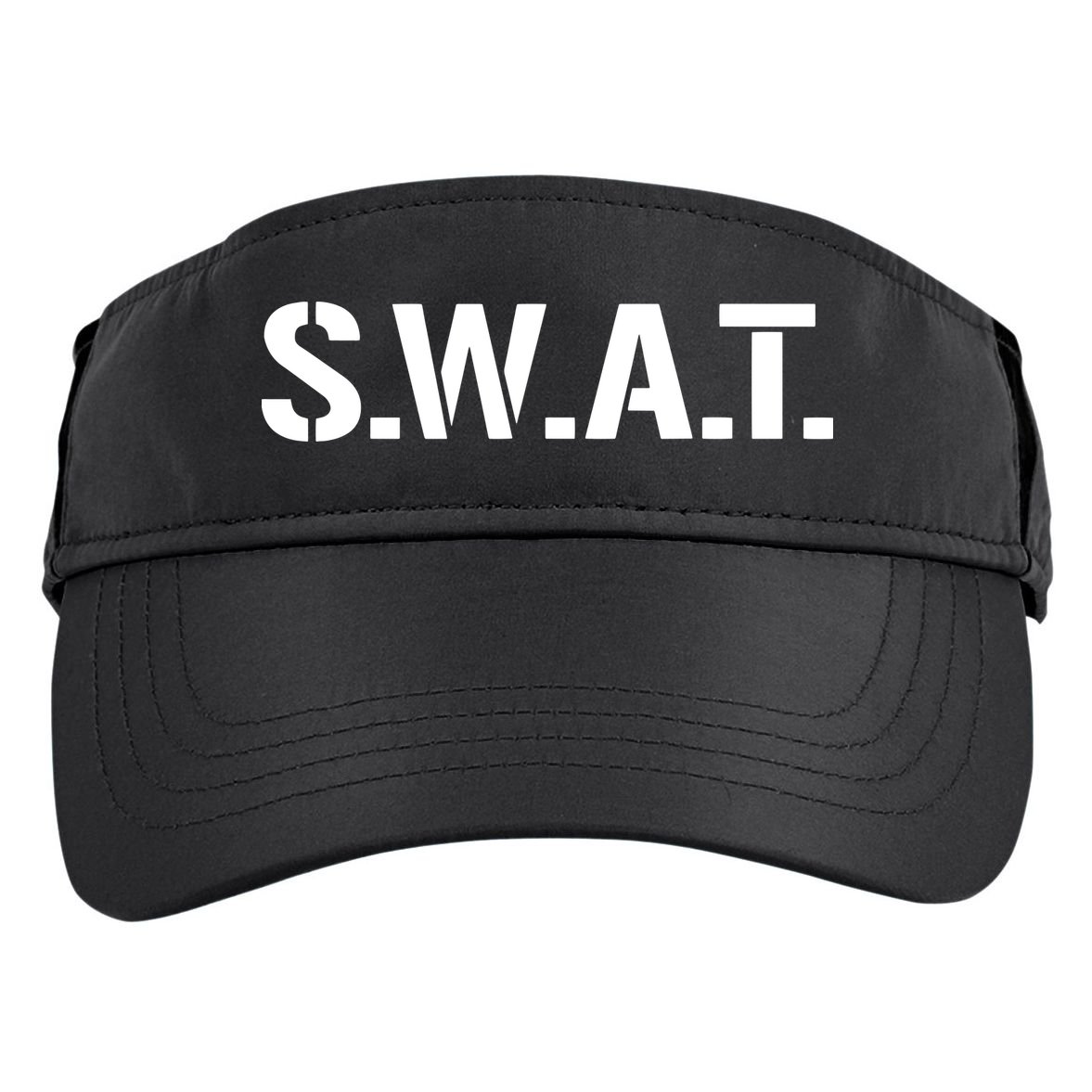 SWAT Costume Funny Halloween Group Outfit Adult Drive Performance Visor