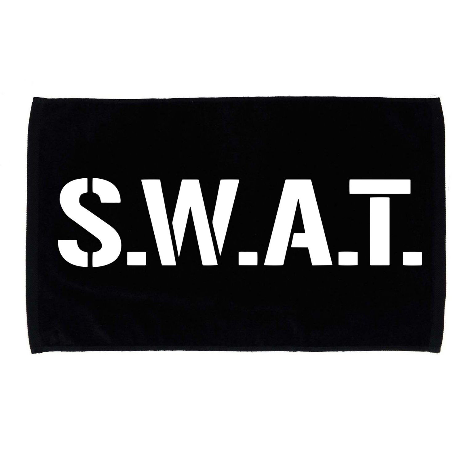 SWAT Costume Funny Halloween Group Outfit Microfiber Hand Towel
