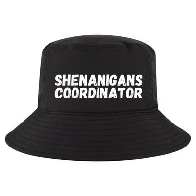 Shenanigans Coordinator Funny St Patrick's Day Cool Comfort Performance Bucket Hat