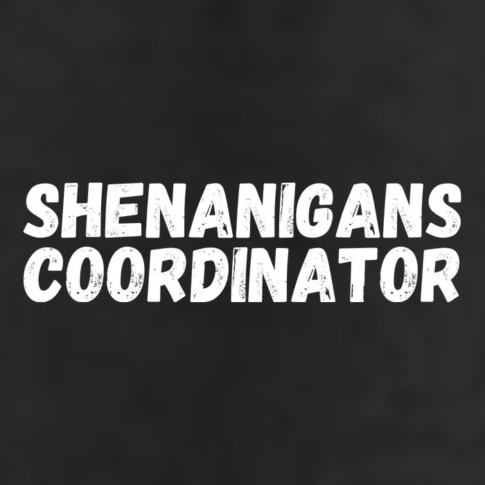 Shenanigans Coordinator Funny St Patrick's Day Garment-Dyed Fleece Hoodie
