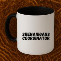 Shenanigans Coordinator Funny St Patrick's Day Mug