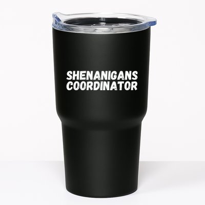 Shenanigans Coordinator Funny St Patrick's Day Tumbler