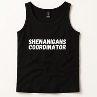 Shenanigans Coordinator Funny St Patrick's Day Tank Top