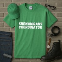 Shenanigans Coordinator Funny St Patrick's Day Tall T-Shirt