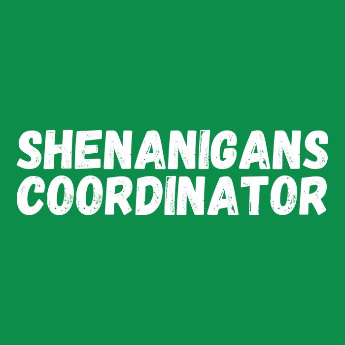 Shenanigans Coordinator Funny St Patrick's Day Magnet