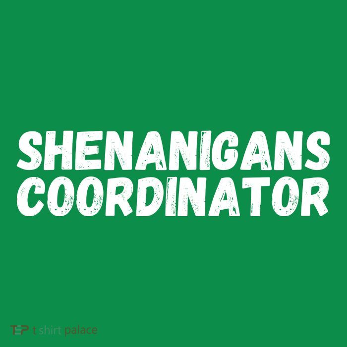 Shenanigans Coordinator Funny St Patrick's Day Baby Bodysuit
