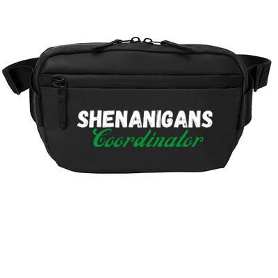 Shenanigans Coordinator Funny St Patrick's Day Crossbody Pack