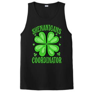 Shenanigans Coordinator Funny Teacher St. Patrick's Day Cute PosiCharge Competitor Tank