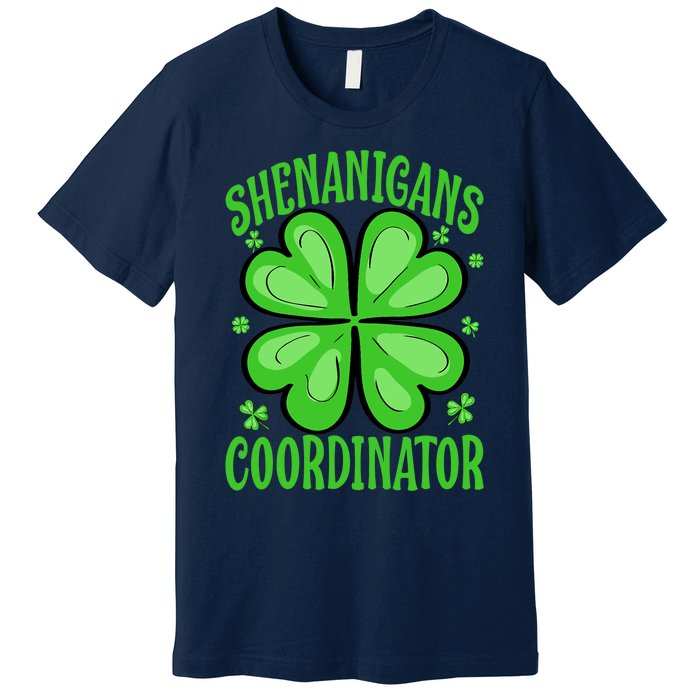 Shenanigans Coordinator Funny Teacher St. Patrick's Day Cute Premium T-Shirt