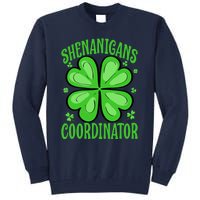 Shenanigans Coordinator Funny Teacher St. Patrick's Day Cute Tall Sweatshirt