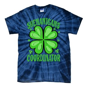 Shenanigans Coordinator Funny Teacher St. Patrick's Day Cute Tie-Dye T-Shirt