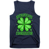 Shenanigans Coordinator Funny Teacher St. Patrick's Day Cute Tank Top