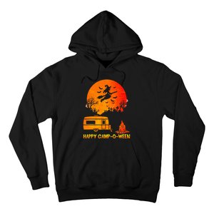 Spooky Camping Fun Happy Camp O Ween Hoodie