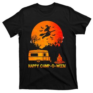 Spooky Camping Fun Happy Camp O Ween T-Shirt