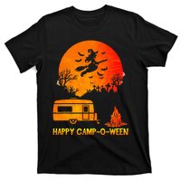 Spooky Camping Fun Happy Camp O Ween T-Shirt