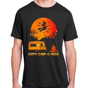 Spooky Camping Fun Happy Camp O Ween Adult ChromaSoft Performance T-Shirt