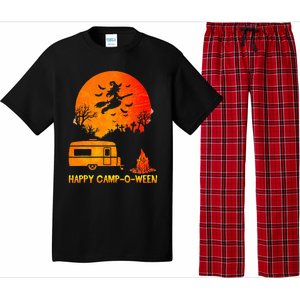 Spooky Camping Fun Happy Camp O Ween Pajama Set